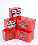 Gold Professional Woodscrews (Box of 100)