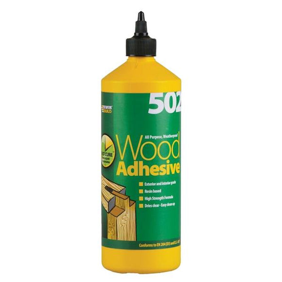 502 All Purpose Weatherproof Wood Adhesive 1LT