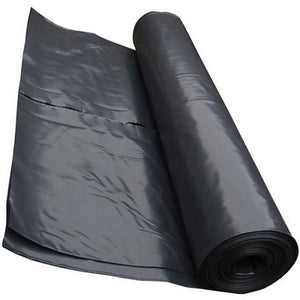 Viscreen/ polythene 1000gauge Black Plastic Sheeting