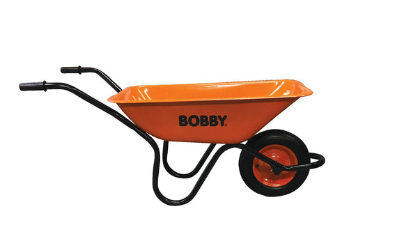 Bobby Wheelbarrow Orange Hi-viz Heavy Duty 90LT